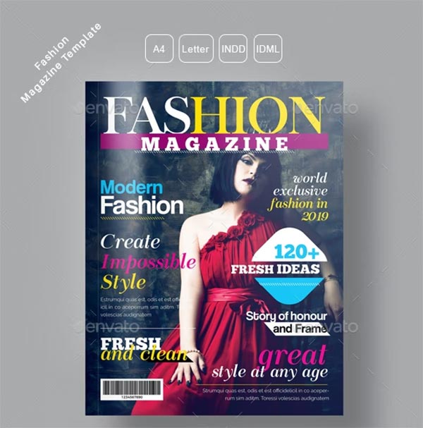 Fashion InDesign, INDD Magazine