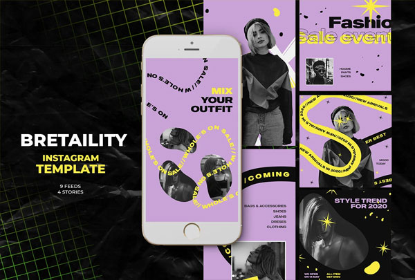 Fashion Instagram Banner Templates