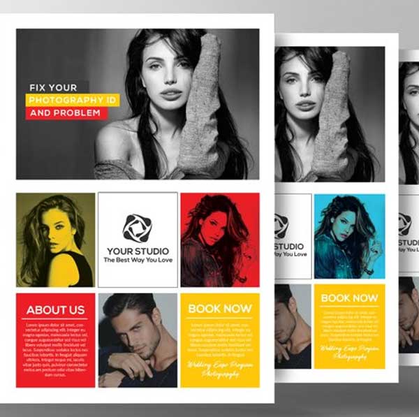 Fashion Photography Flyer Templates