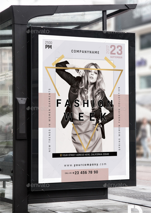 Fashion Poster Design Template