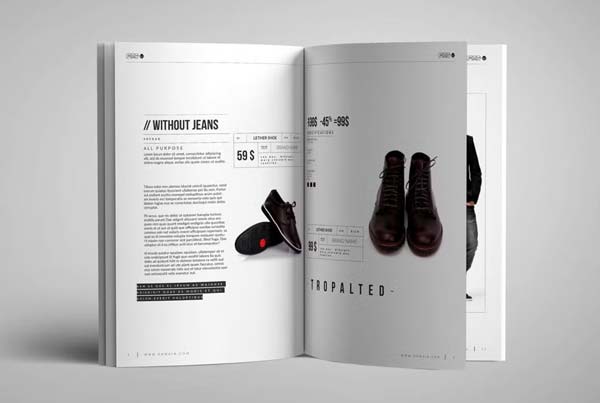 Fashion Product Catalog Template Download