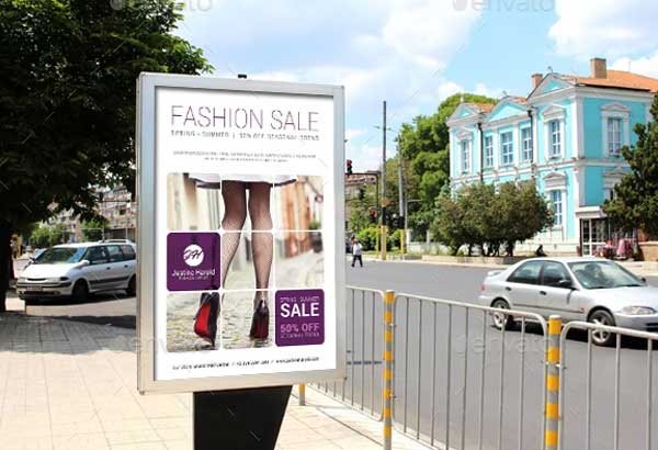 Fashion Promotion Poster Template
