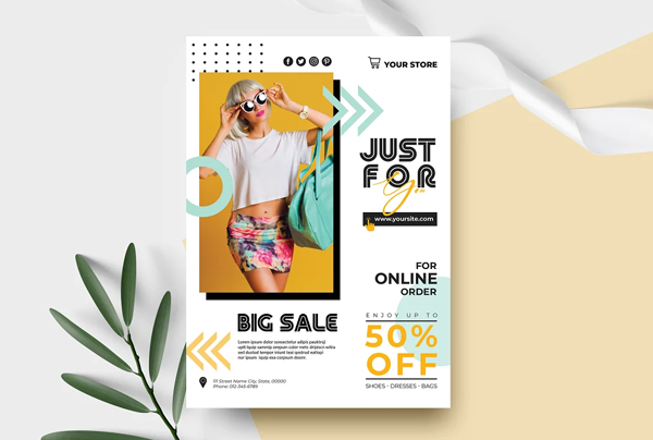 Fashion Show Business Flyer Template