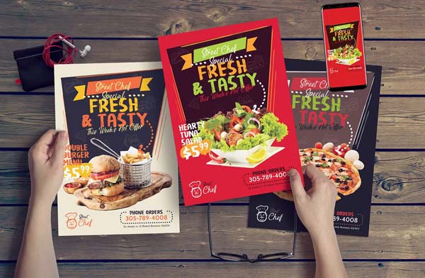 Fast Food Flyer Templates