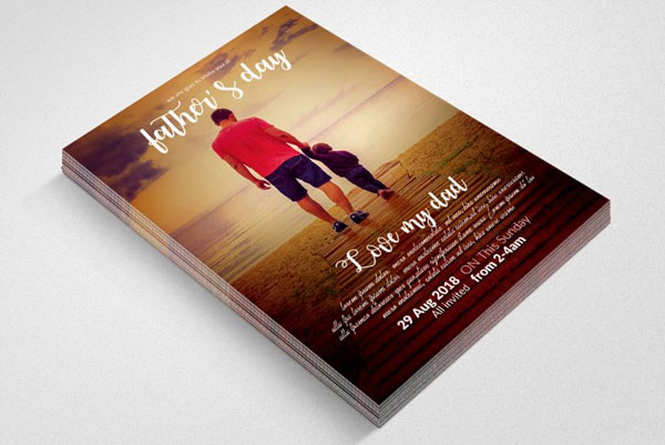 Fathers Day Event Flyer