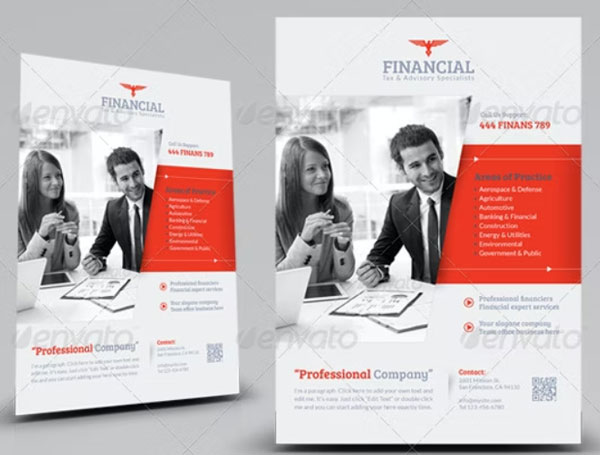 Financial Brochure Templates