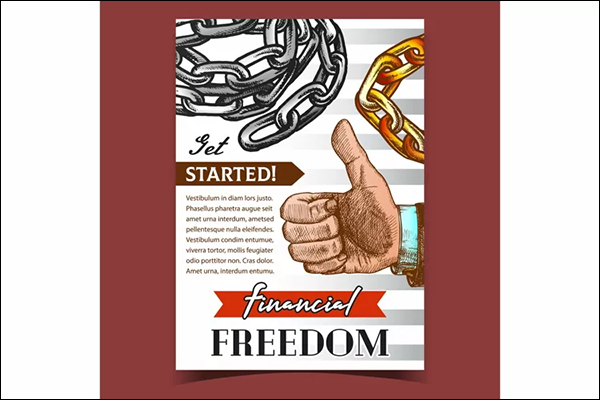 Financial Freedom Brochure Templates