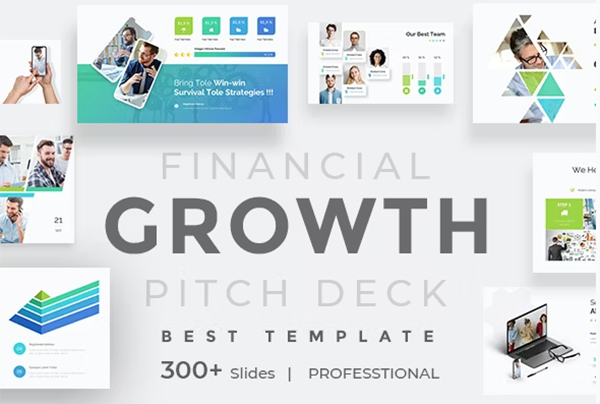 Financial Growth Brochure Templates