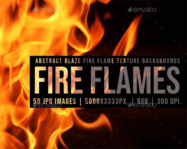 Fire Flames Photoshop Overlays