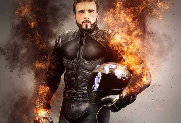 Fire Storm Photoshop Action