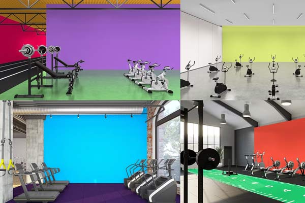 Fitness Best Gym Mockups Bundle