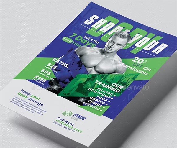 Fitness Flyers Template