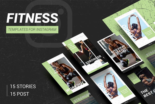 Fitness Templates For Instagram