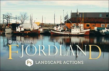 Fjordland Landscape Photoshop Actions