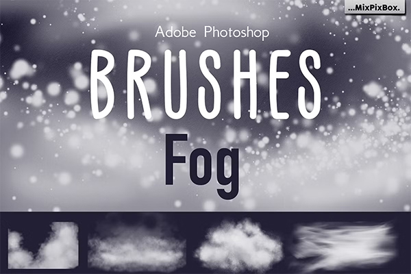 Fog Photoshop Brushes Template