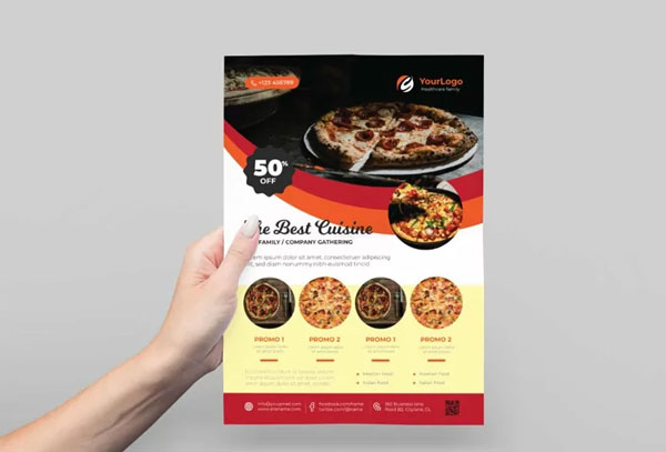 Food Festival Brochure Template