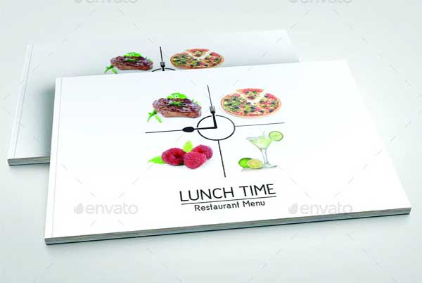 Food Menu Brochure Template