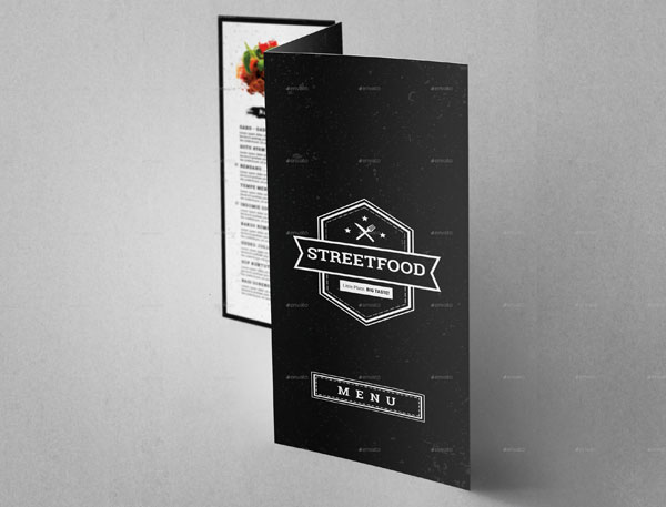 Food Menu Brochure Template