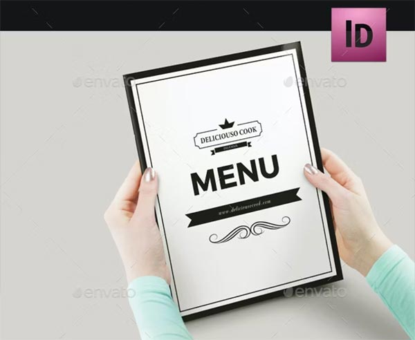Food Menu Brochure Templates