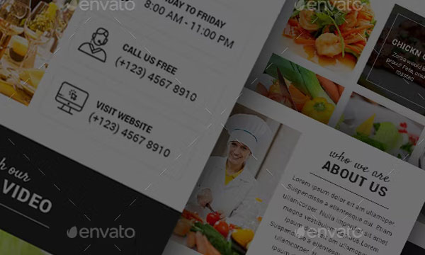 Food Newsletter Template