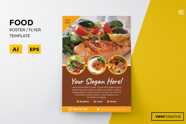 Food Poster Template