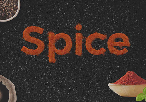 Food Typography Photoshop Actions