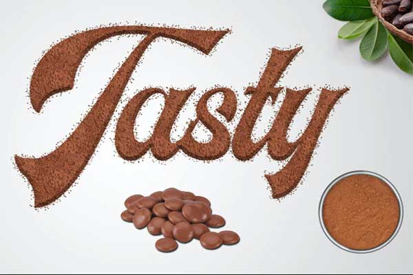 Food Typography Text Effect Photoshop Actions