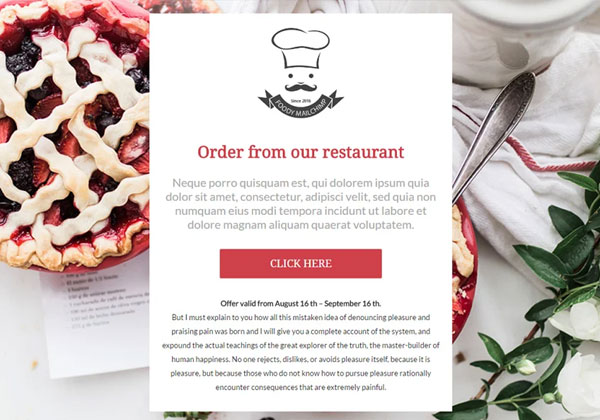 Food eBook Template