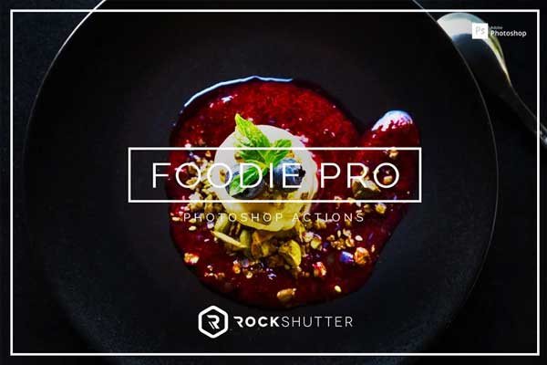 Foodie Pro Typography Photoshop Actions