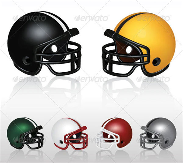 Football Helmet Mockup Design