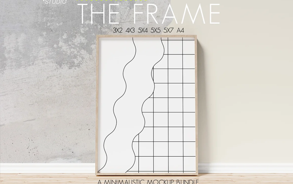 Frame and Wallpaper Mockup Bundle