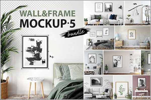 Frames & Walls Mockup Bundle
