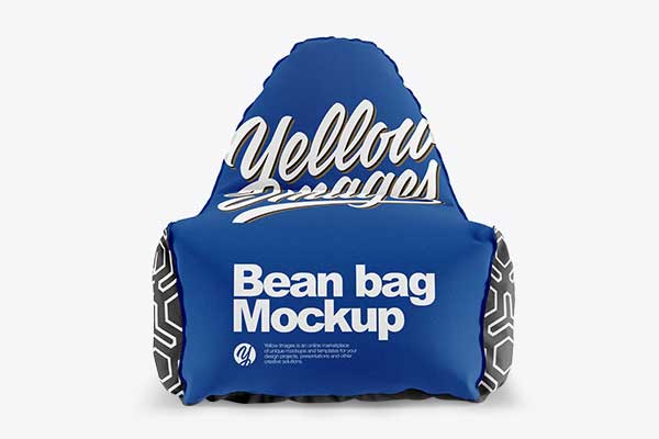 Free Bean Bag PSD Mockup