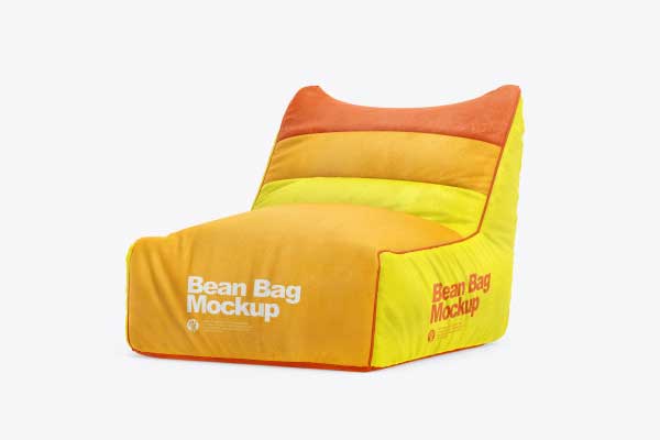 Free Best Bean Bag Mockups