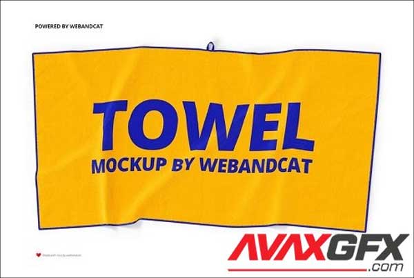 Free Best Towel Mockup