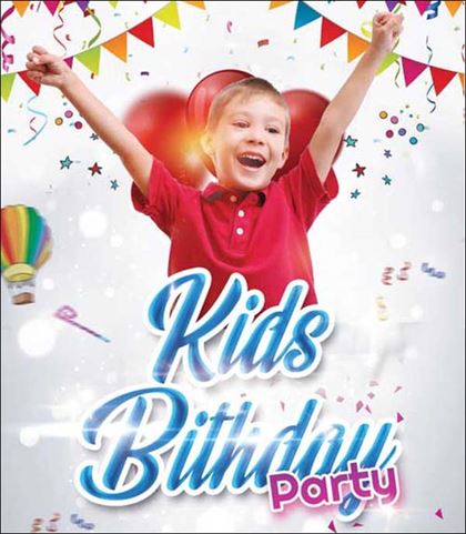 Free Birthday Kids Event Flyer Template