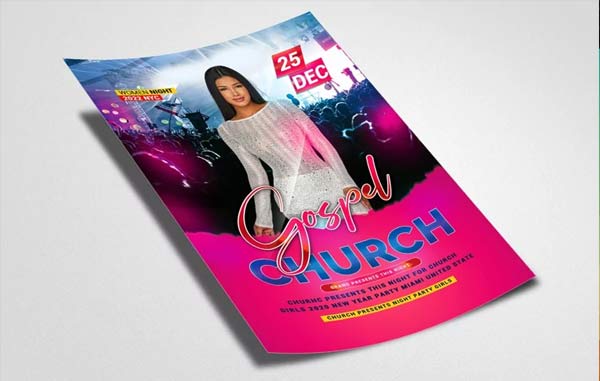 Free Church Flyer Templates Microsoft Word