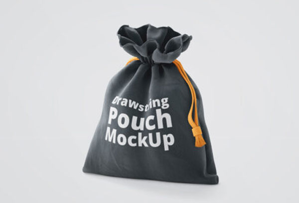 Free Cloth Pouch Mockup