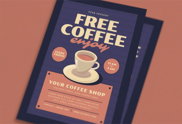 Free Coffee Shop Flyer