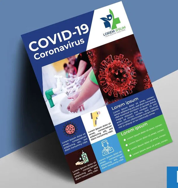 Free Coronavirus Flyer Design Template