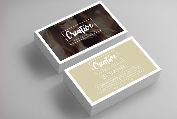 Free Creative Photography Business Card