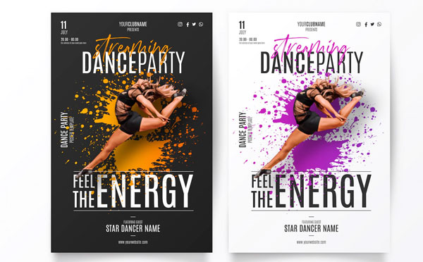 Free Dance Show Template