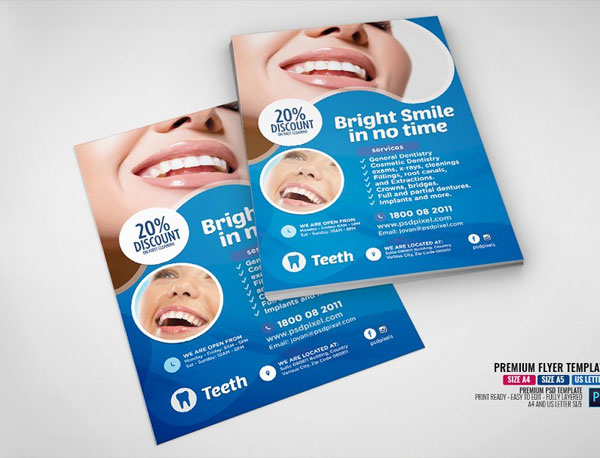Free Dentist Services Flyer