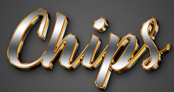 Free Elegant Gold And Silver Text Styles