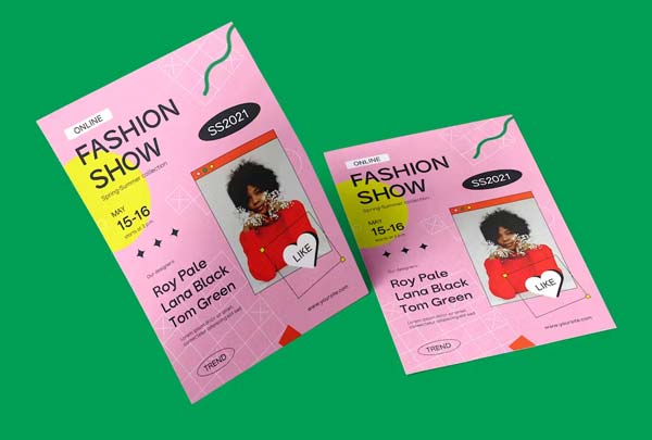 Free Fashion Show Event Flyer Template