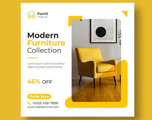 Free Furniture Sale Instagram Post