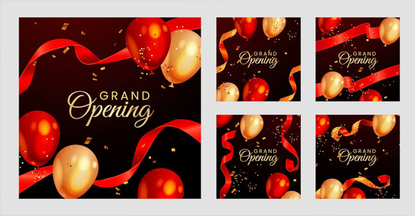 Free Grand Opening Instagram Banner