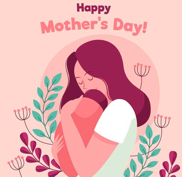 Free Hand Drawn Mother's Day Banner