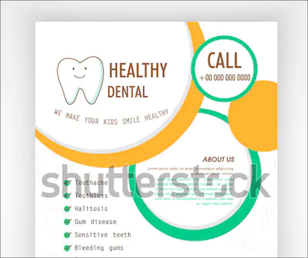 Free Healthy Dental Concept Flyer