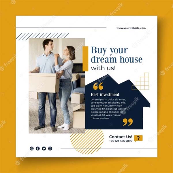 Free House Rental Brochure Template
